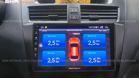Màn hình DVD Android xe Mazda BT50 2013 - nay | Gotech GT8 
